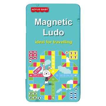 Ludo Magnetic in Tin