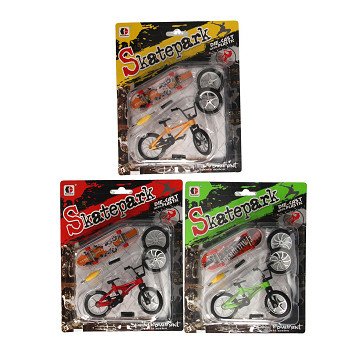 Finger Stunt Bike with Accessories