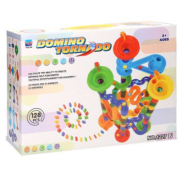 Domino Tornado Murmelbahn 128 Stück