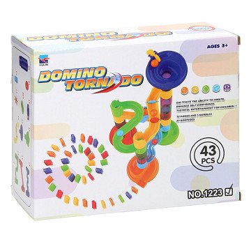 Domino Tornado Murmelbahn 43dlg.