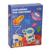 Space Clay Set - 5 Farben Ton