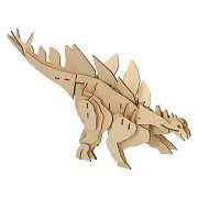 Holzbausatz Dino 3D Stegosaurus