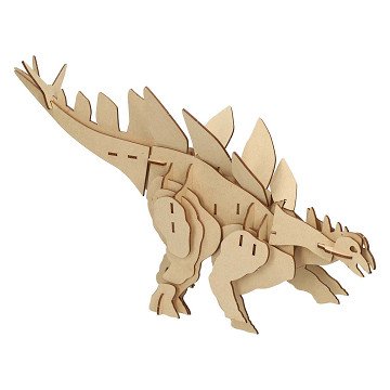 Holzbausatz Dino 3D Stegosaurus