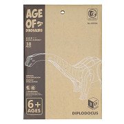 Houten Bouwpakket Dino 3D Diplodocus