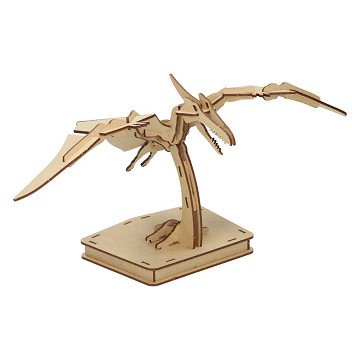 Wooden Construction Kit Dino 3D Pterosaur
