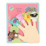 Finger puppets Farm animals, 5 pcs.