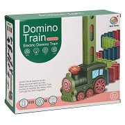 Domino Set with Train, 129pcs.