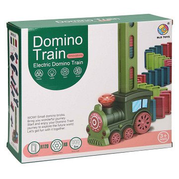Domino Set with Train, 129pcs.
