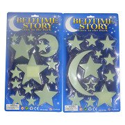 Glow in the Dark Set Moon and Stars