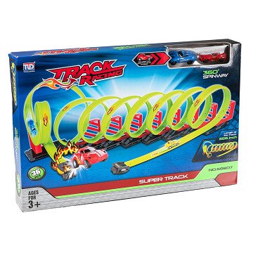 Car Race Track Set 8 Loops