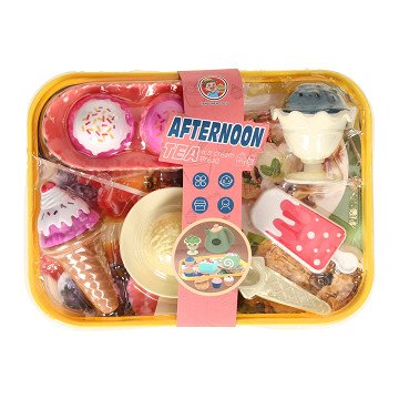 Tray Play Food Ice Cream, 10 pcs.