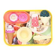 Tray Play Food Ice Cream, 10 pcs.