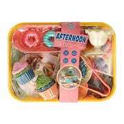 Tablett-Spiel-Lebensmittelkuchen, 14-tlg.