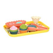 Tablett Play Food Cakes, 14 Stück.