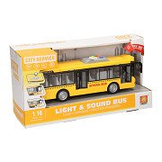 Schulbus mit Licht und Sound 1:16
