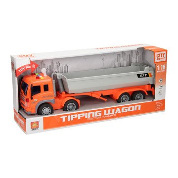 Truck with Waste Container Light & Sound
