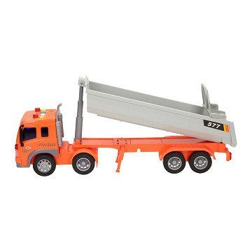 Truck with Waste Container Light & Sound
