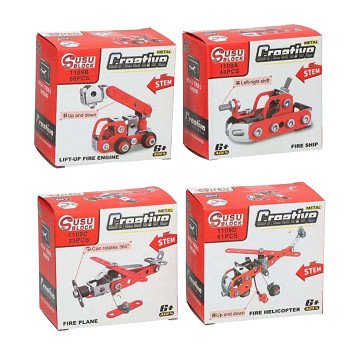 Metalen Bouwpakket Brandweer Voertuig