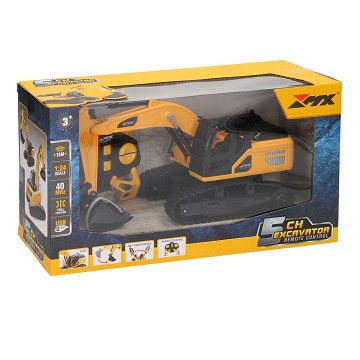 RC Bestuurbare Graafmachine met Rupsbanden 1:24