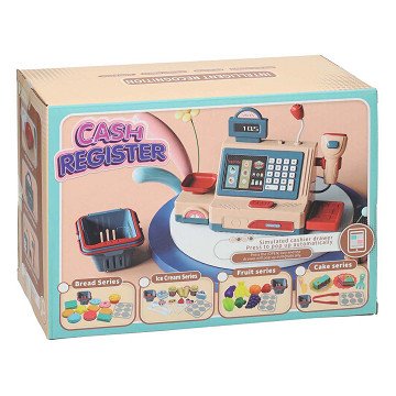 Spielzeug-Registrierkassen-Set mit Zubehör