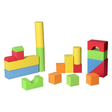 Foam Play Blocks, 63pcs.
