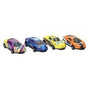 Race Car Backflip Pull back Set - 4pcs.