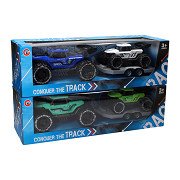Friction Car Set - 3pcs.