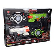 Laser Tag for 2 Players - 4-piece.