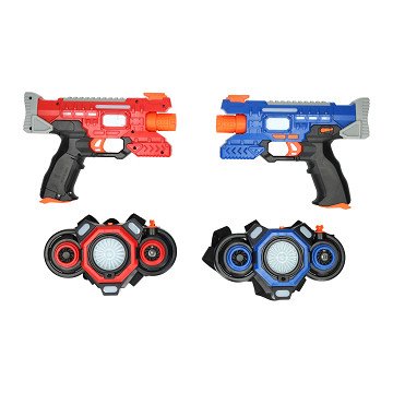 Laserspiel für 2 Spieler – 4-tlg.