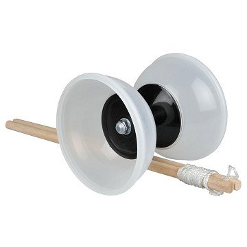 Diabolo groß transparent