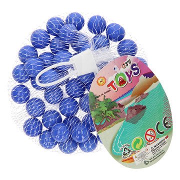 Marbles Blue, 50 pcs