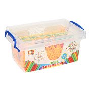 Construction Straws in Storage Box, 300 pcs
