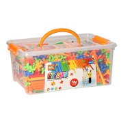 Construction straws in storage box, 700 pcs.