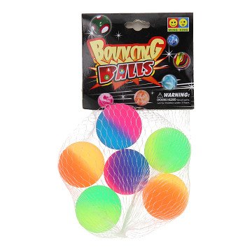 Bouncing balls, 6 pcs.