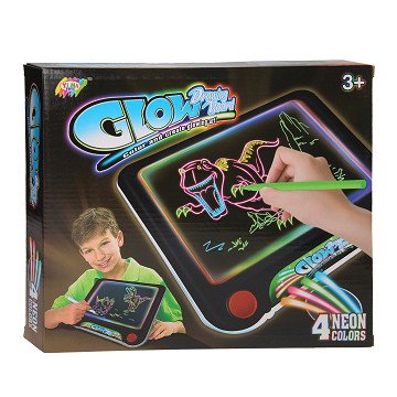 Glow in the Dark Drawing Board with Light