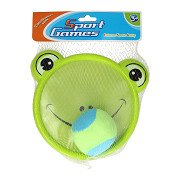 Catch and Throw Game Velcro Frog