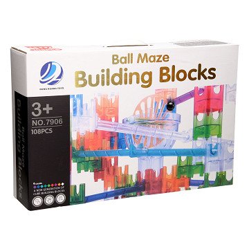 Building Blocks Marble Run, 108pcs.