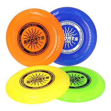 Frisbee Kleur, 25cm.