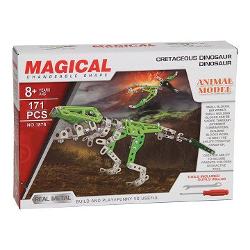 Construction set Metal Dino, 171 pcs.