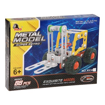 Metal Construction Set - Forklift, 88pcs.