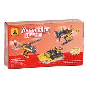 Flugzeug- und Bootsbausatz 3in1 – 52-tlg.