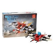 Titan Heroes Bauset – Space Red – 73-teilig.