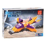 Titan Heroes Building Set - Space Orange - 49pcs.