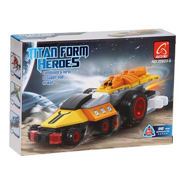 Titan Heroes – Space Explorer Orange Bausatz – 96 Teile