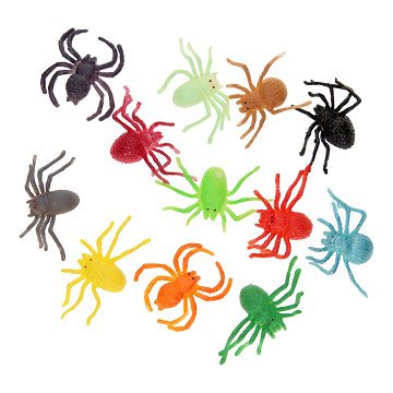 Spiders, 12pcs.