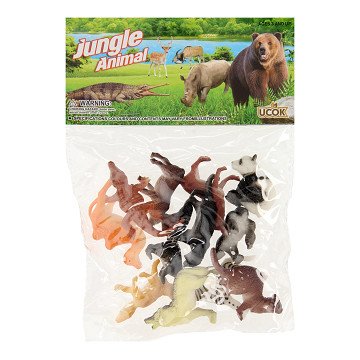 Jungle Animals, 12 pcs.