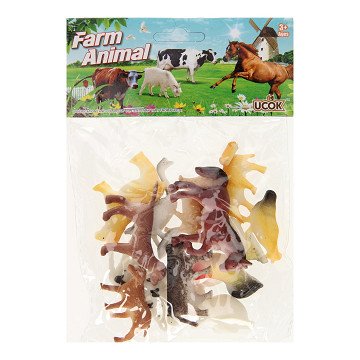 Farm animals, 12 pcs.