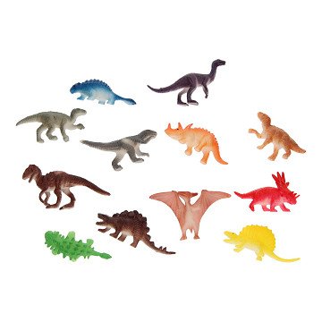 Dinos, 12 Stück.