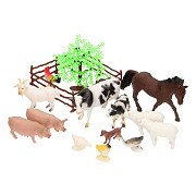 Farm Playset, 18 pieces