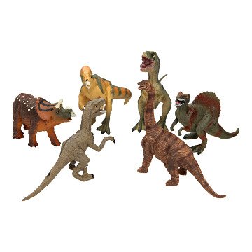 Dinosaur Luxury Playset, 6 pcs.